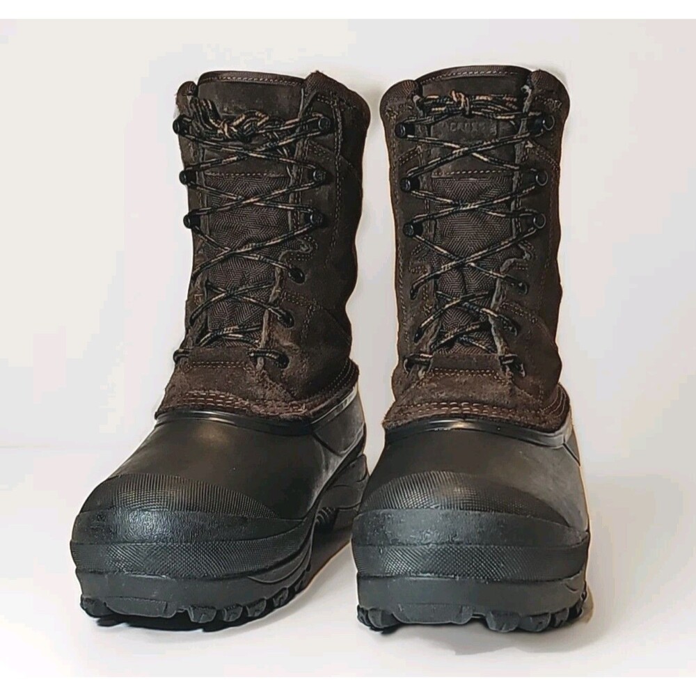 **LACROSSE Pine Top Boots 11” Men's Sz 8 Brown Leather Suede Mid-Calf Insulated - Picture 2 of 10